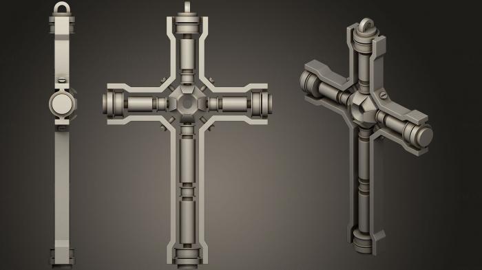 Crosses (KRS_0213) 3D model for CNC machine